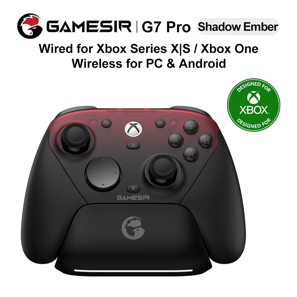 Gamesir G7 Pro Xbox Licensed Game Controller, Wired Controller for Xbox, Wireless Gamepad for PC Android Mobile