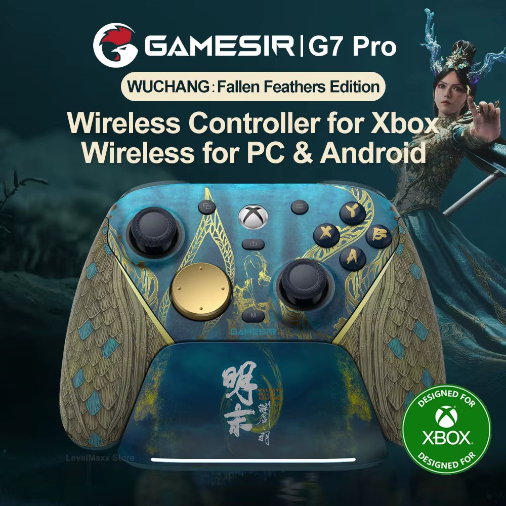 Gamesir G7 Pro Xbox Licensed Game Controller, Wired Controller for Xbox, Wireless Gamepad for PC Android Mobile
