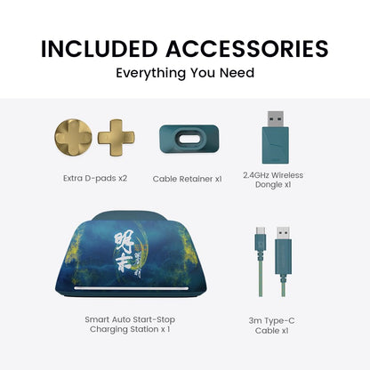 G7 Pro Wireless Gaming Controller for Xbox Series X|S, Xbox One, PC, Android, Game Controller with 3.5Mm Audio Jack ,Hall Effect Analog Triggers, TMR Sticks, 1000Hz Polling Rate 【Wuchang: Fallen Feathers Edition】