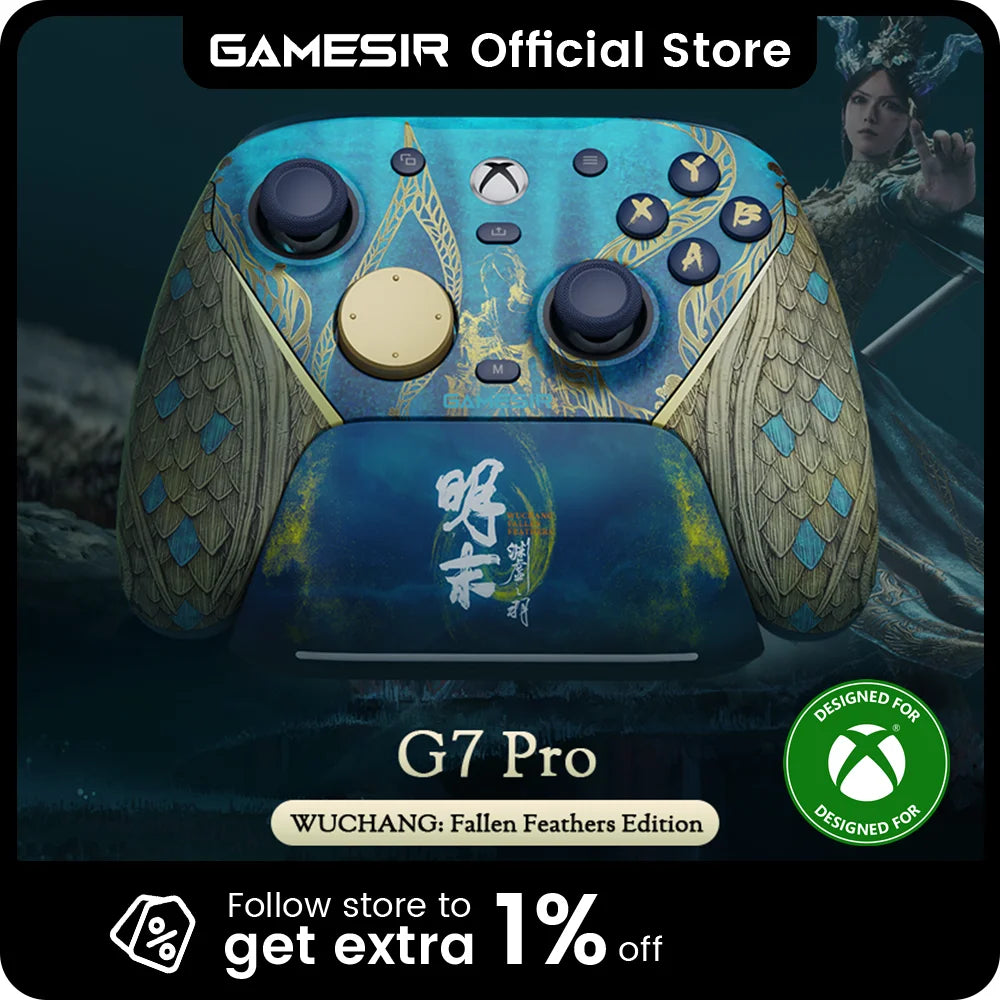 Gamesir G7 Pro Wuchang: Fallen Feathers Edition, Wireless Xbox Controller for Xbox Series X|S, Xbox One X|S, Steam, PC, Android